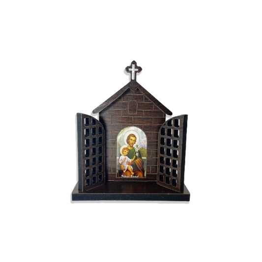 CAPELA PORTA TABACO SÃO JOSÉ P 10CM (1 UNIDADE)