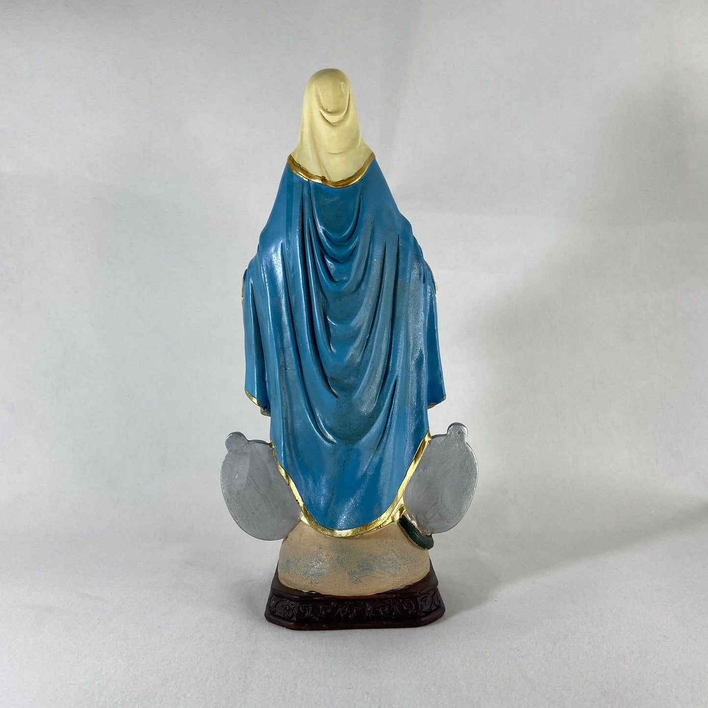 IMAGEM DE RESINA IMPORTADA NOSSA SENHORA DAS GRAÇAS MEDALHA MILAGROSA 29CM (1 UNIDADE)