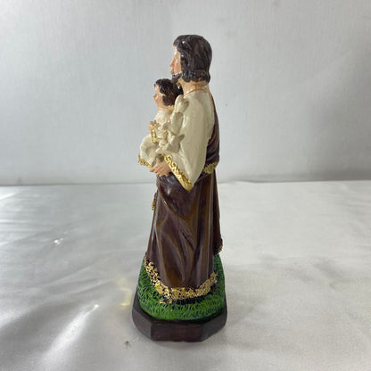 IMAGEM DE RESINA IMPORTADA SAGRADA FAMÍLIA 15CM (1 UNIDADE)