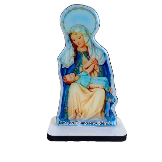 IMAGEM MDF INFANTIL MÃE DA DIVINA PROVIDÊNCIA 14CM (1 UNIDADE)
