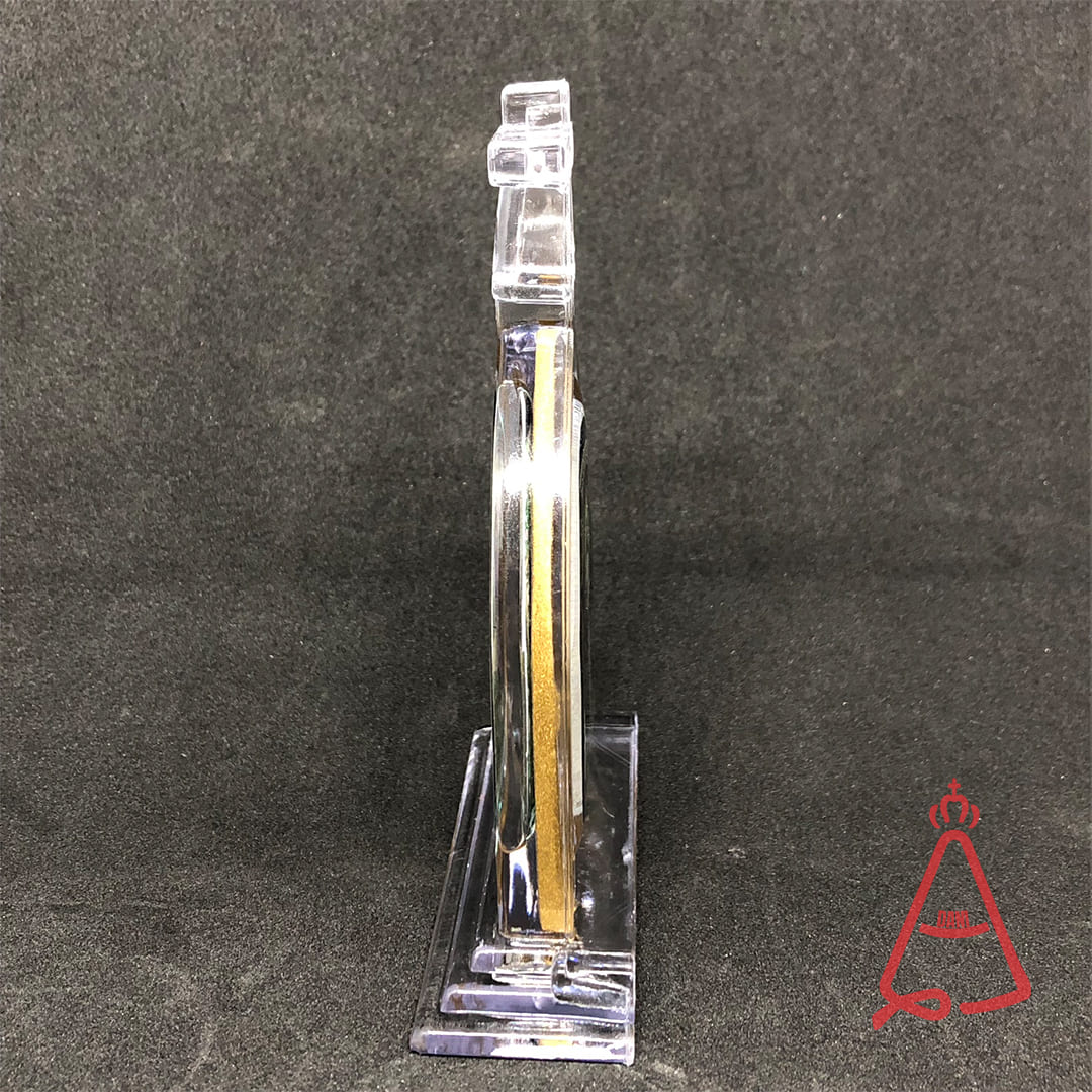 CAPELA ACRÍLICA P NOSSA SENHORA DAS LÁGRIMAS 12CM (1 UNIDADE)