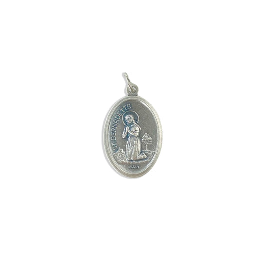 MEDALHA ITALIANA SANTA BERNADETTE (6 UNIDADES)