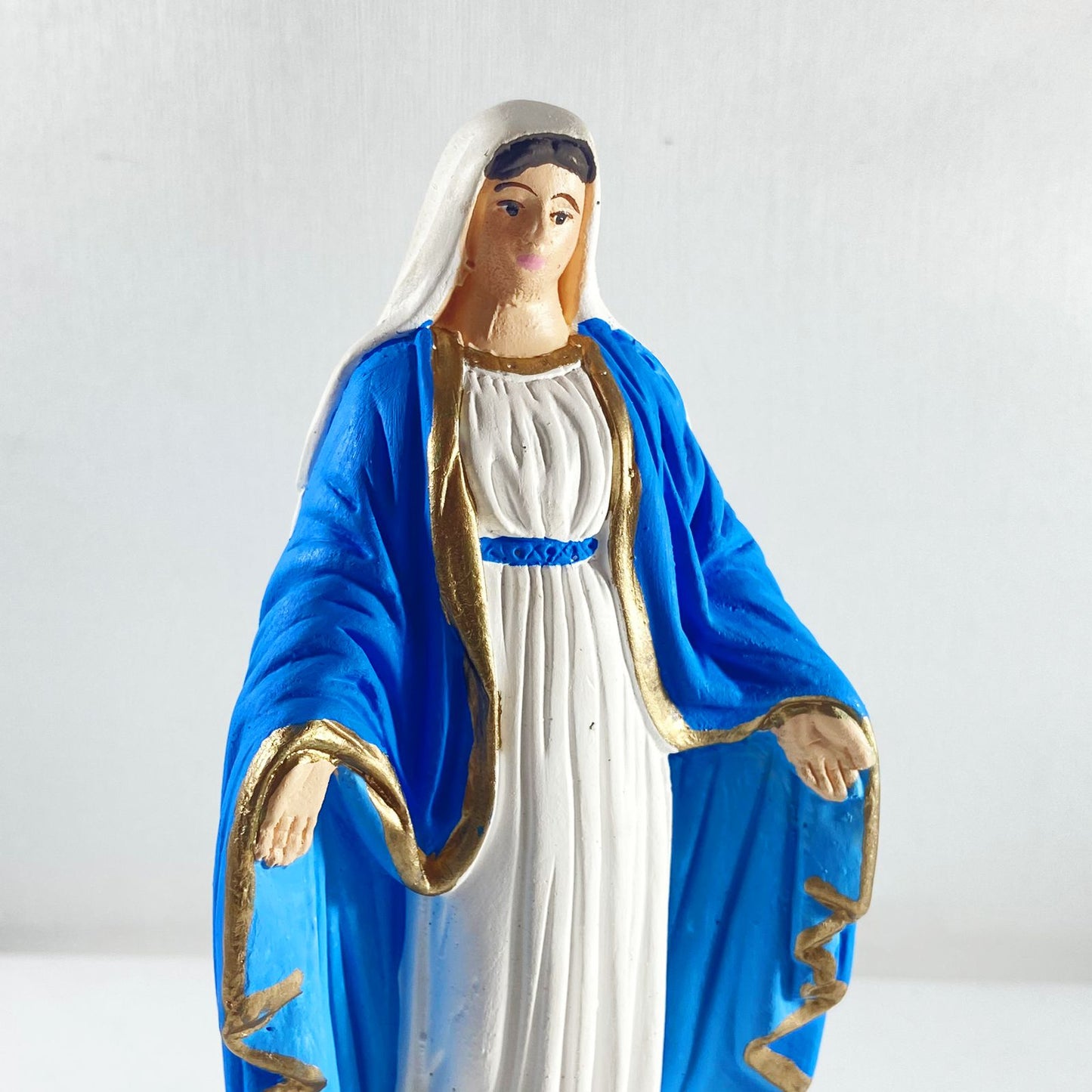 IMAGEM DE GESSO NOSSA SENHORA DAS GRAÇAS 20CM (1 UNIDADE)