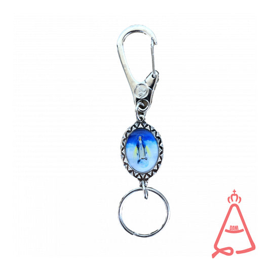 CHAVEIRO MOSQUETE TRABALHADO NOSSA SENHORA DAS GRAÇAS (3 UNIDADES)