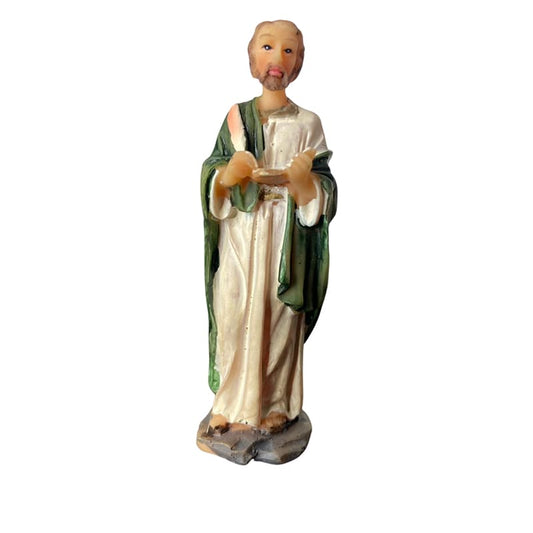 IMAGEM DE RESINA IMPORTADA SÃO LUCAS 08CM (1 UNIDADE)