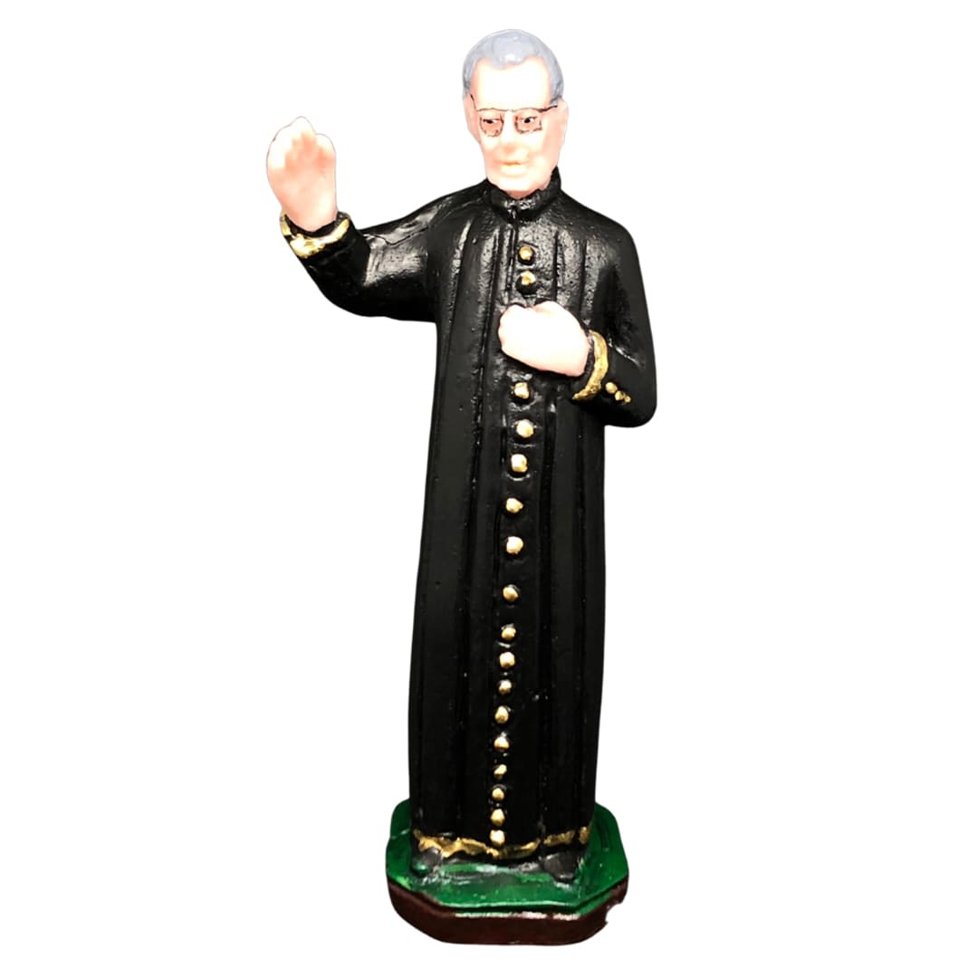 IMAGEM DE RESINA NACIONAL PADRE DONIZETTI 15CM (1 UNIDADE)