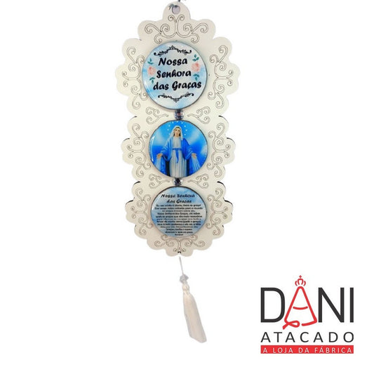 ADORNO UNICO NOSSA SENHORA DAS GRAÇAS (1 UNIDADE)