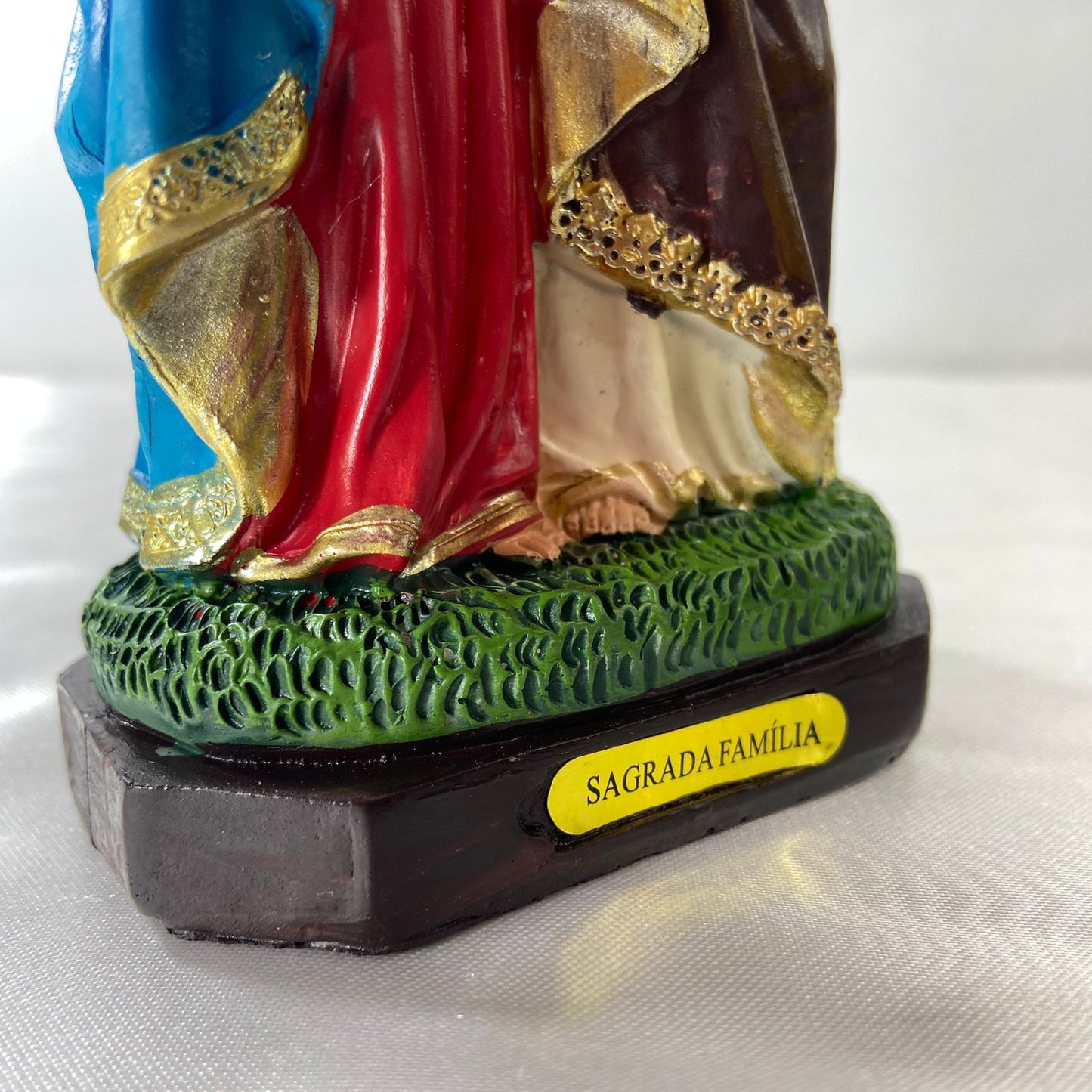 IMAGEM DE RESINA IMPORTADA SAGRADA FAMÍLIA 15CM (1 UNIDADE)