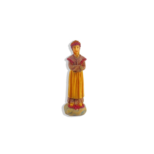 IMAGEM DE RESINA IMPORTADA NOSSA SENHORA DE SALETTE 08CM (1 UNIDADE)