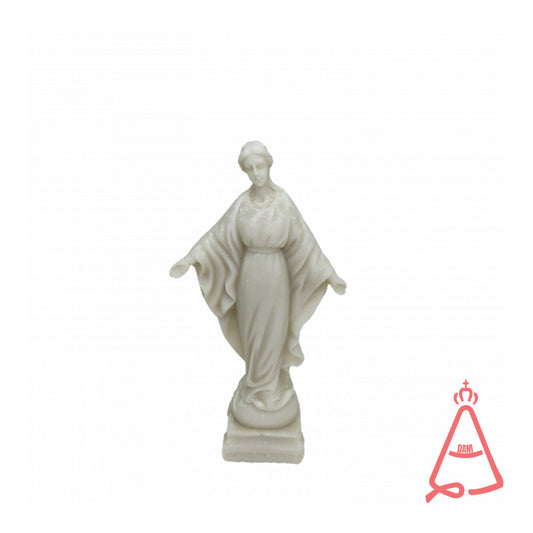 IMAGEM DE RESINA IMPORTADA NOSSA SENHORA DO SORRISO 11CM (1 UNIDADE)