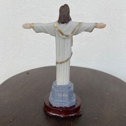 IMAGEM DE RESINA NACIONAL CRISTO REDENTOR 13CM (1 UNIDADE)