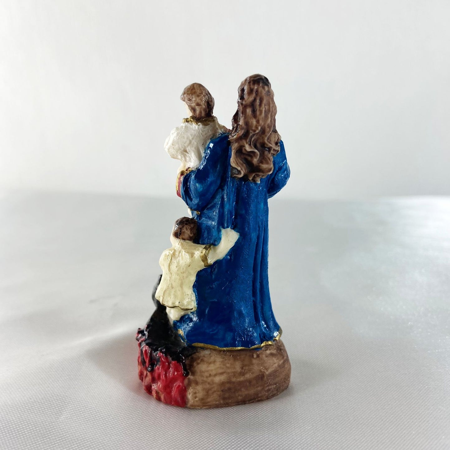 IMAGEM DE RESINA IMPORTADA NOSSA SENHORA DA DEFESA  07CM (1 UNIDADE)