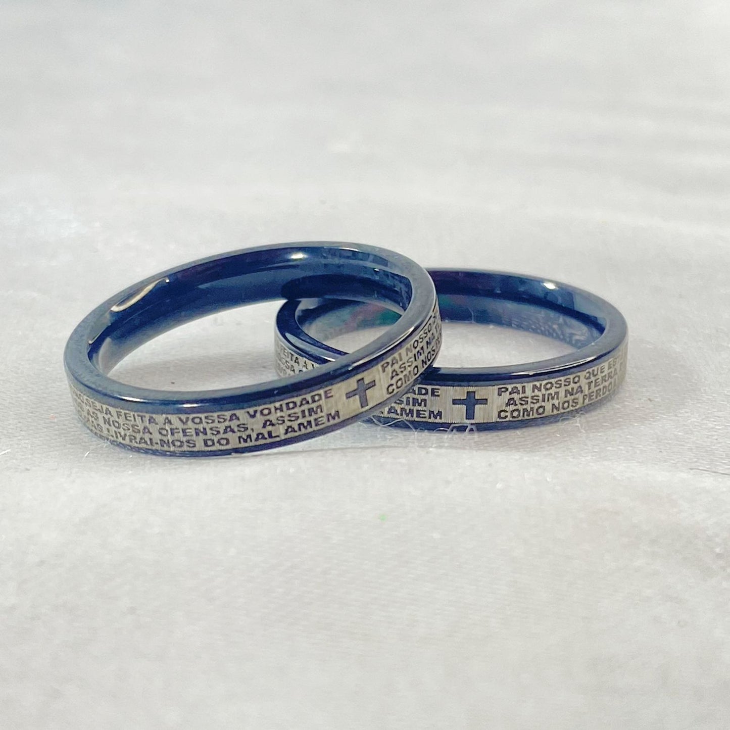 ANEL PRETO ORAÇÃO PAI NOSSO (36 UNIDADES)