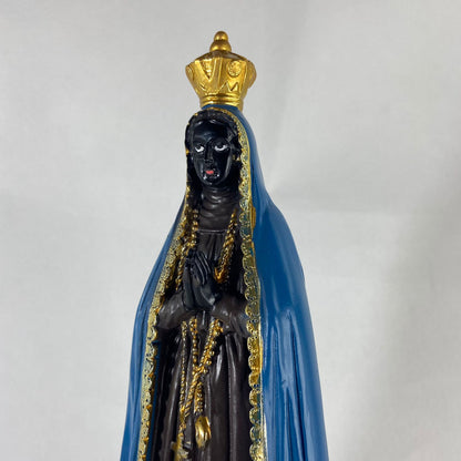IMAGEM DE RESINA IMPORTADA NOSSA SENHORA APARECIDA 31CM (1 UNIDADE)