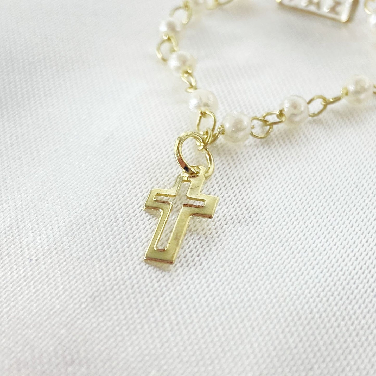 BOTOM NOSSA SENHORA APARECIDA PAZ COM TERÇO (12 UNIDADES)