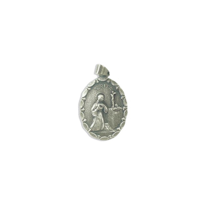 MEDALHA ITALIANA SANTA RITA (6 UNIDADES)