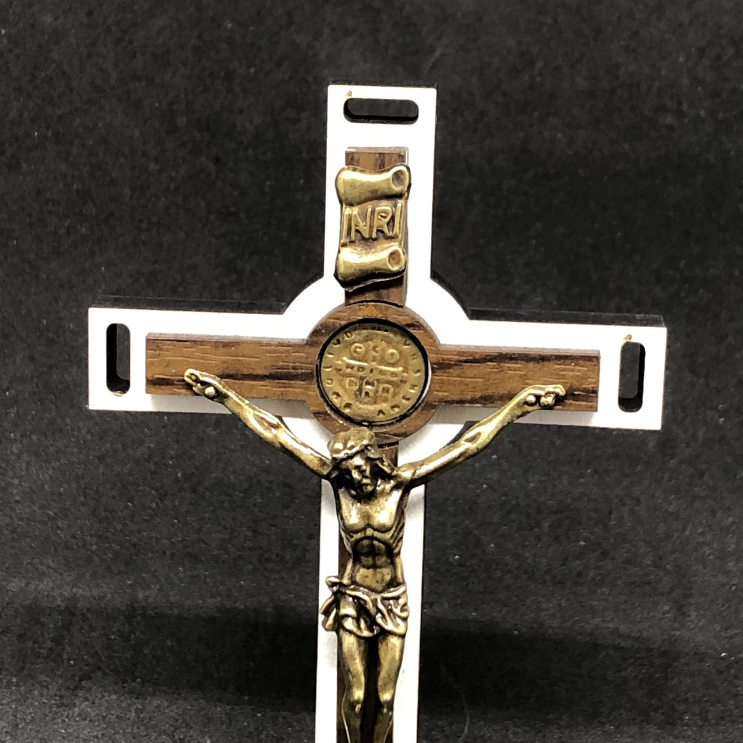 CRUCIFIXO MDF DE MESA 11CM (1 UNIDADE)