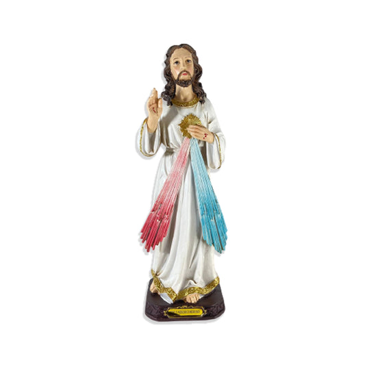 IMAGEM DE RESINA IMPORTADA JESUS MISERICORDIOSO 30CM (1 UNIDADE)