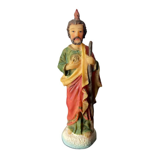 IMAGEM DE RESINA IMPORTADA SÃO JUDAS TADEU 08CM (1 UNIDADE)