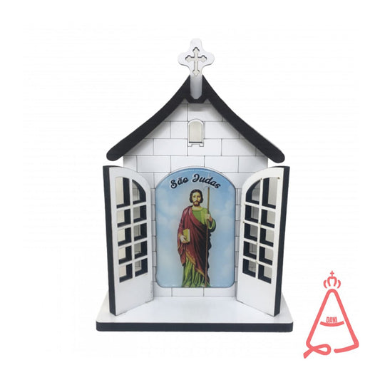 CAPELA PORTA  SÃO JUDAS TADEU 16CM (1 UNIDADE)