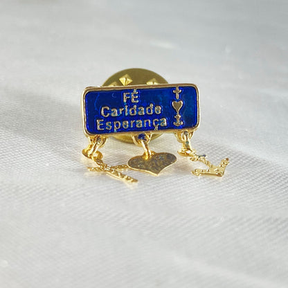 BOTOM FÉ CARIDADE ESPERANÇA (6 UNIDADES)