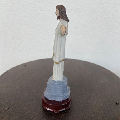 IMAGEM DE RESINA NACIONAL CRISTO REDENTOR 13CM (1 UNIDADE)