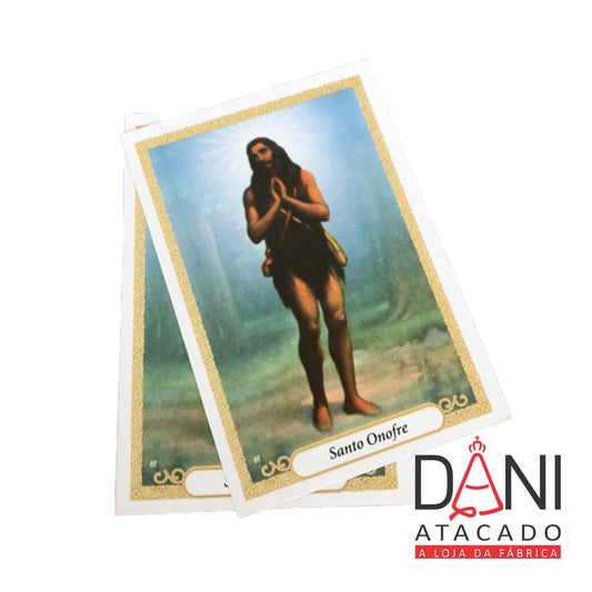 FOLHETO DE ORAÇÃO SANTO ONOFRE (300 UNIDADES)