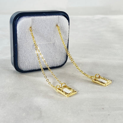 ESCAPULÁRIO DOURADO PLACA PRATEADA SAGRADO CORAÇÃO DE JESUS E NOSSA SENHORA DO CARMO MOD2 (3 UNIDADES)