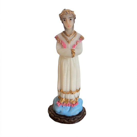 IMAGEM DE RESINA NACIONAL NOSSA SENHORA DE SALETTE MOD2 07CM (6 UNIDADES)