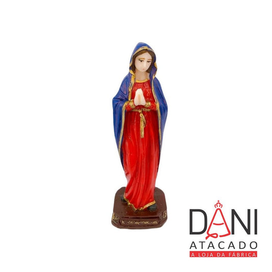 IMAGEM DE RESINA NACIONAL NOSSA SENHORA DE PENTECOSTES 12CM (1 UNIDADE)