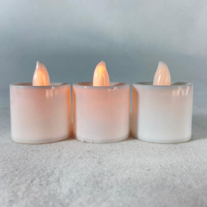 KIT VELA ELETRÔNICA LUZ AMARELA  (06 UNIDADES)