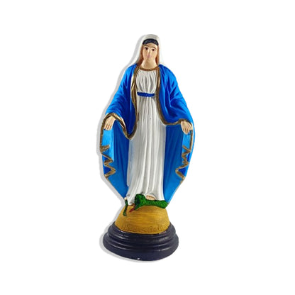 IMAGEM DE GESSO NOSSA SENHORA DAS GRAÇAS 20CM (1 UNIDADE)