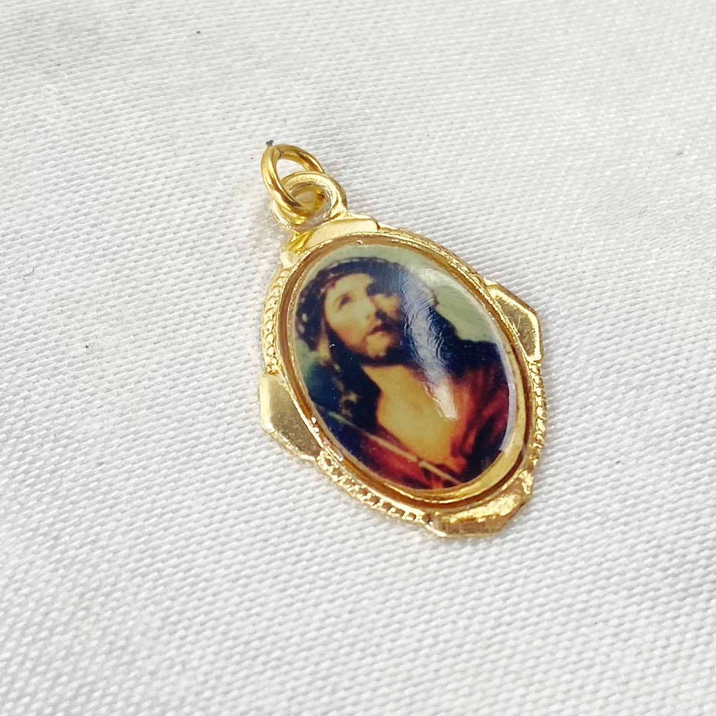 MEDALHA ALUMÍNIO FACE DE JESUS (36 UNIDADES)