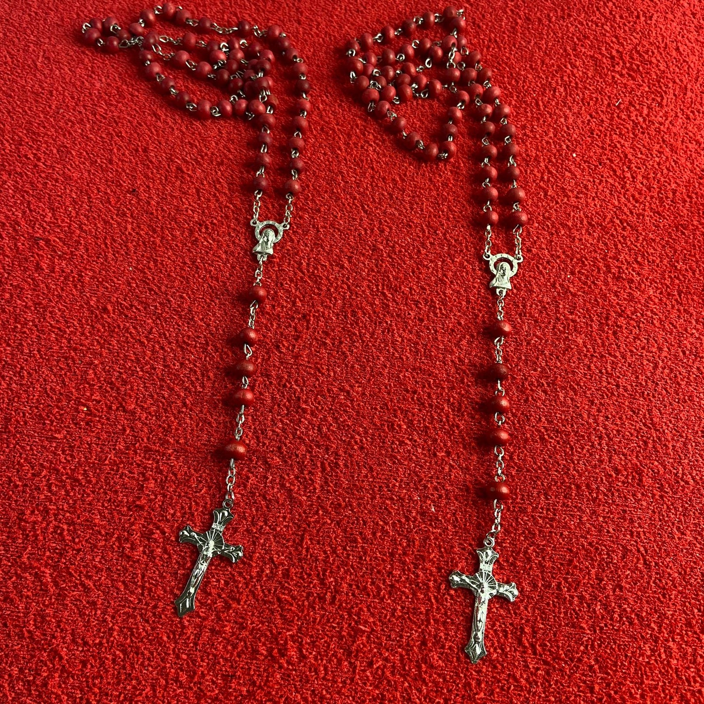 TERÇO PERFUMADO SANTOS SORTIDOS 8MM (6 UNIDADES)