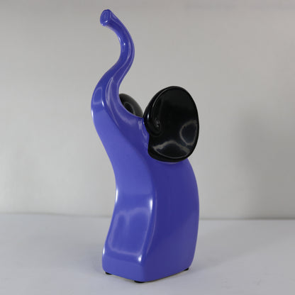 ELEFANTE DE CERAMICA COFRE 19X06 (1 UNIDADE)