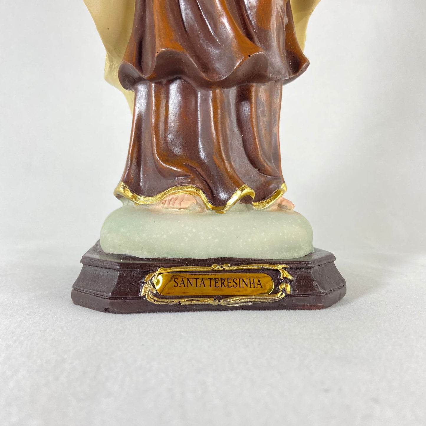 IMAGEM DE RESINA IMPORTADA SANTA TERESINHA 31CM (1 UNIDADE)