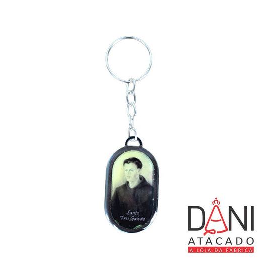 CHAVEIRO RESINADO METAL FREI GALVÃO (12 UNIDADES)