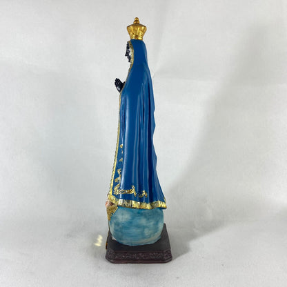 IMAGEM DE RESINA IMPORTADA NOSSA SENHORA APARECIDA 31CM (1 UNIDADE)