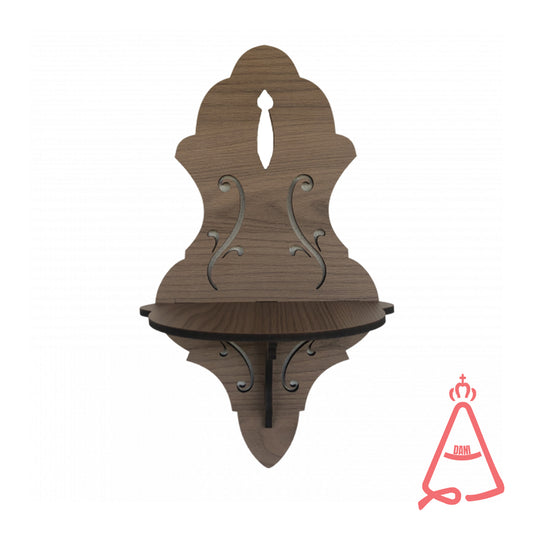 ORATÓRIO DE PAREDE TABACO 39X22,5 (1 UNIDADE)