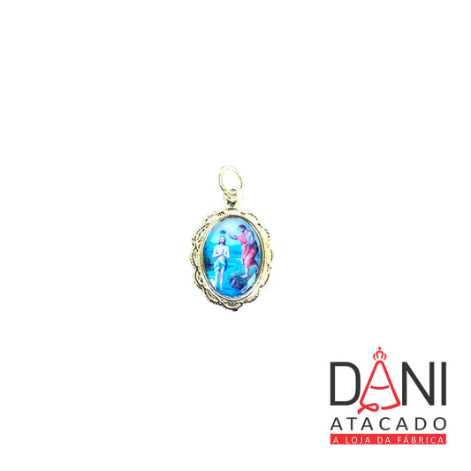 MEDALHA ALUMINIO SÃO JOÃO BATISTA (36 UNIDADES)