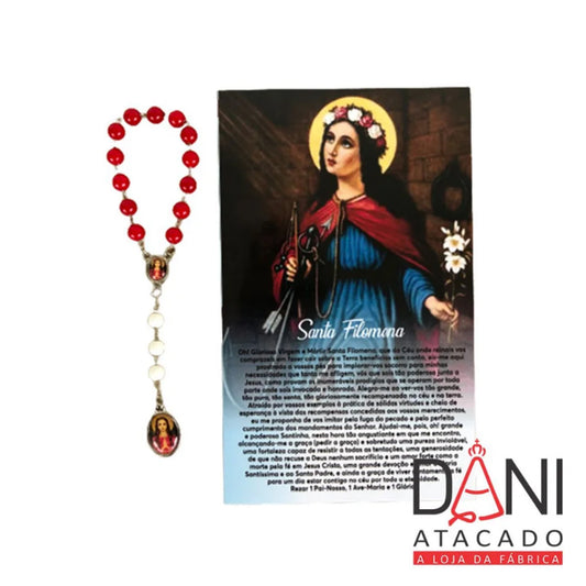 COROINHA DE SANTA FILOMENA 6MM (3 UNIDADES)