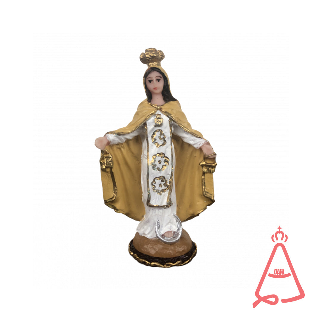 IMAGEM DE RESINA NACIONAL NOSSA SENHORA DAS MERCÊS 07CM (6 UNIDADES)