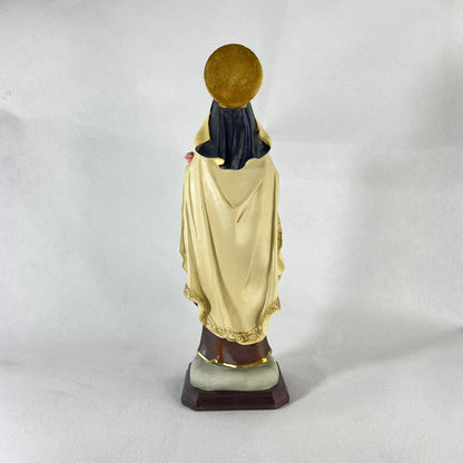 IMAGEM DE RESINA IMPORTADA SANTA TERESINHA 31CM (1 UNIDADE)