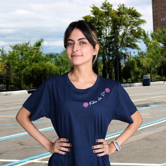 CAMISETA  FEMININA FILHA DO REI TAMANHO G (1 UNIDADE)
