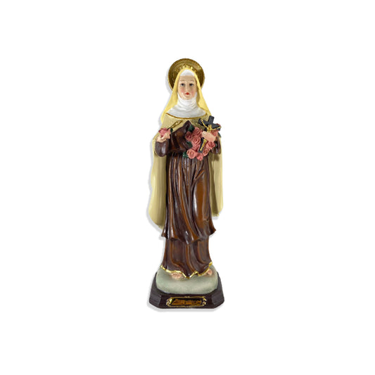 IMAGEM DE RESINA IMPORTADA SANTA TERESINHA 31CM (1 UNIDADE)