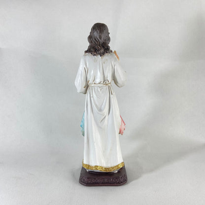 IMAGEM DE RESINA IMPORTADA JESUS MISERICORDIOSO 30CM (1 UNIDADE)