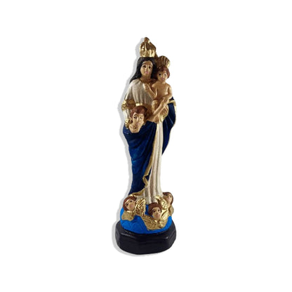 IMAGEM DE GESSO NOSSA SENHORA DA CABEÇA 20CM (1 UNIDADE)