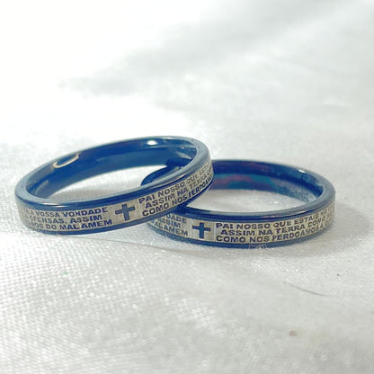 ANEL PRETO ORAÇÃO PAI NOSSO (36 UNIDADES)