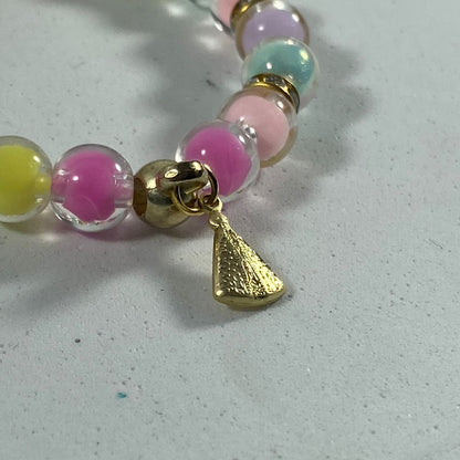 PULSEIRA INFANTIL COLORIDA NOSSA SENHORA APARECIDA  (5 UNIDADES)