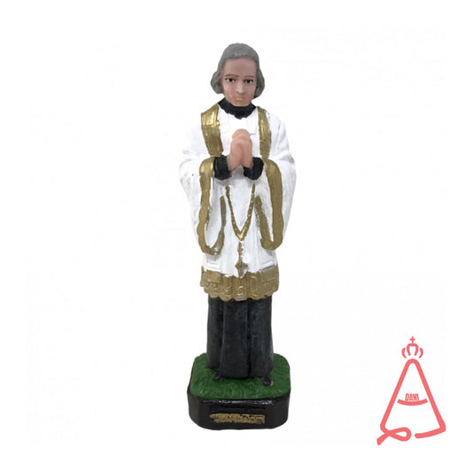 IMAGEM DE RESINA NACIONAL SÃO JOÃO MARIA VIANNEY 15CM (1 UNIDADE)